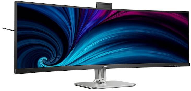 Philips Curved Business Skärm 49B2U6900CH 49" DQHD skärm, bild 3