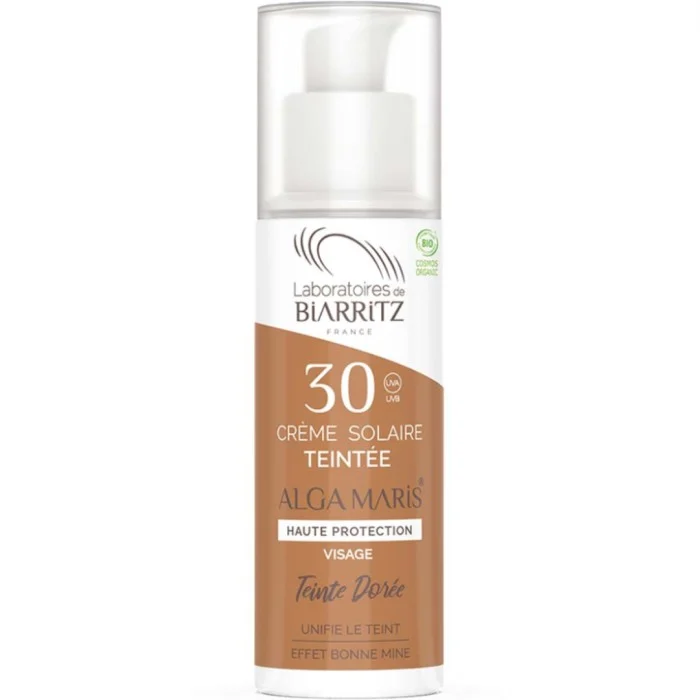 Laboratoires de Biarritz Suncare Tinted Face Sunscreen SPF30 Golden 50 ml