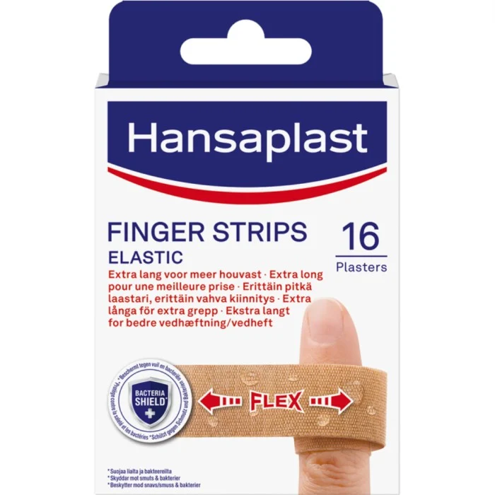 Hansaplast Finger Strips fingerplåster, 16 st