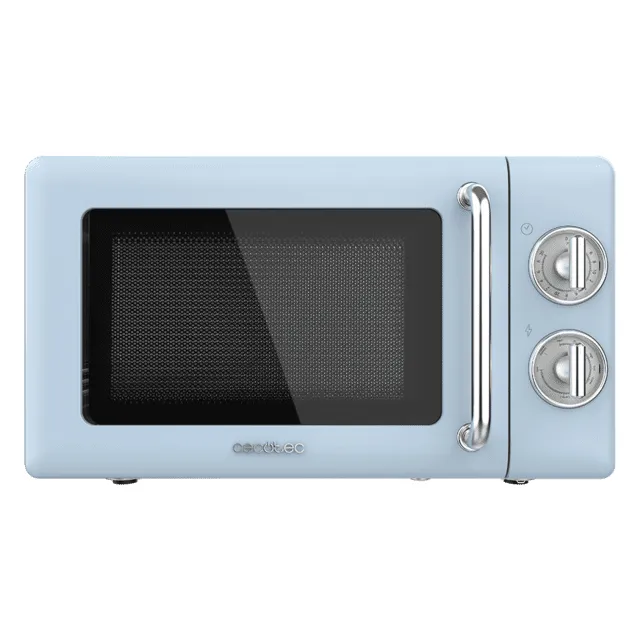 Cecotec ProClean 3110 Retro, Bänkdiskmaskin, Grillmikrovågsugn, 20 l, 700 W, Rotations-, Blå