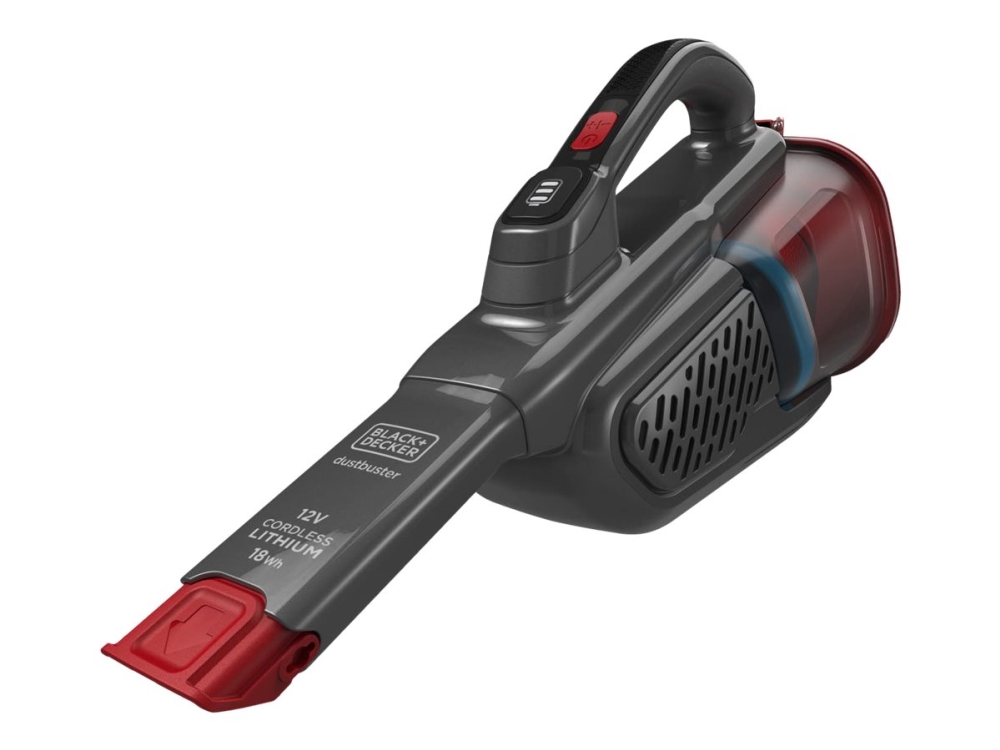 BLACK+DECKER DustBuster BHHV315B handdammsugare 700 ml, 12 V, svart/röd