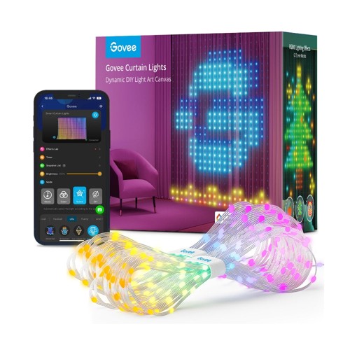Govee Curtain LED-lampor 520 LED