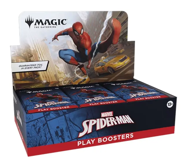 Magic Marvels Spider-Man Play Booster Display