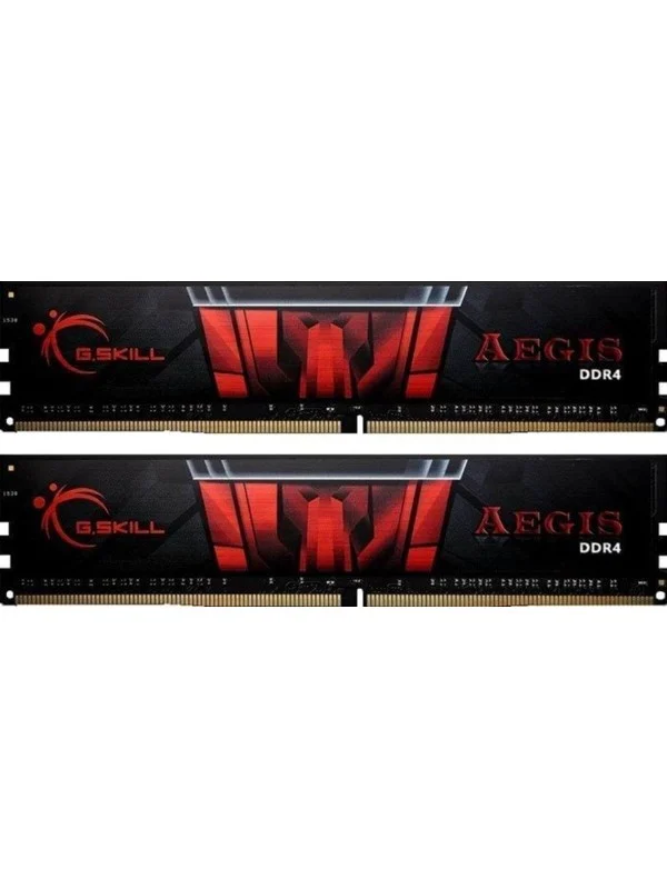 G.Skill AEGIS DDR4-3000 - 32GB - CL16 - Dual Channel (2 pcs) - Intel XMP - Svart