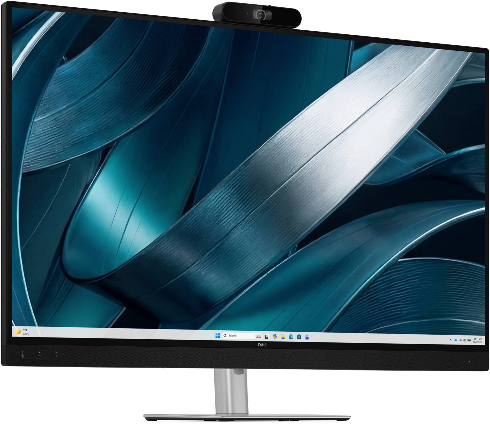 42.5" Dell Pro P P4326QEB, IPS 3840x2160, 8 ms, höjdjusterbar, HDMI/USB-C 96W, LAN, högtalare, webbkamera, USB 3.2-hubb, bild 3