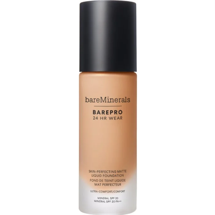 bareMinerals BAREPRO 24HR Skin-Perfecting Matte Liquid Foundation SPF 20 Light 22 Warm Light 22 Warm