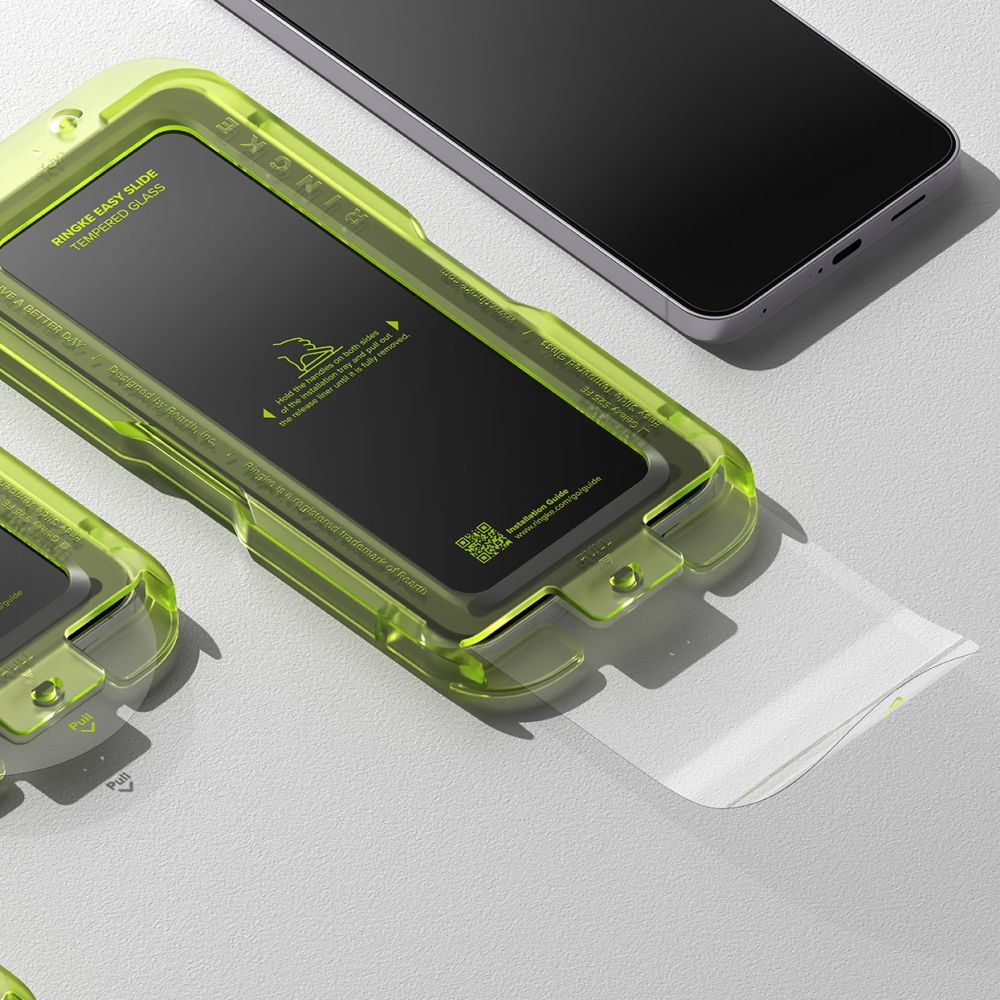 Ringke Easy Slide härdat glas, 2-pack för Samsung Galaxy S25 FE, bild 5