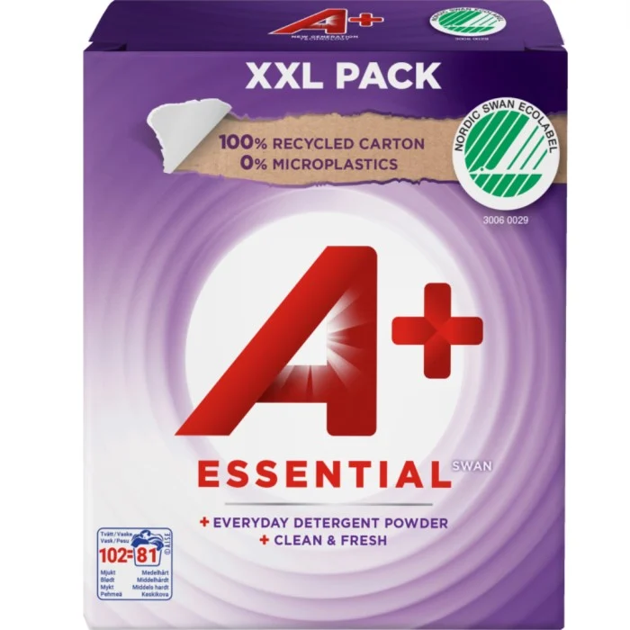 A+ Essential färg tvättmedel 51578 (3.9kg)