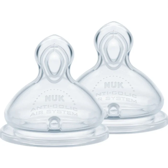 NUK dinapp First Choice 2-pack, stl 6 mån+
