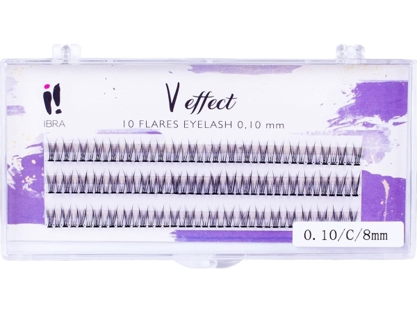 Ibrav Effect Eyelash Clusters 8mm 120 Pieces