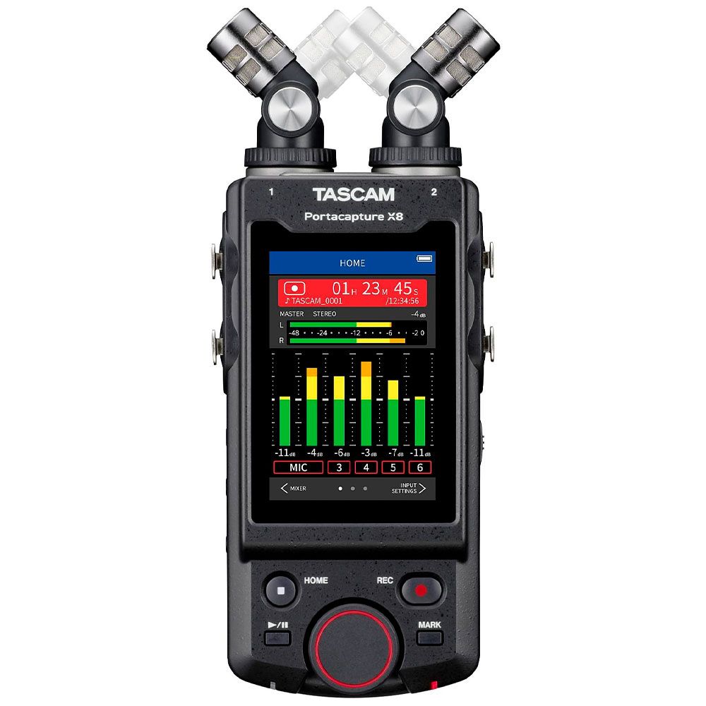 Tascam Portacapture X8 32-bit ljudinspelare