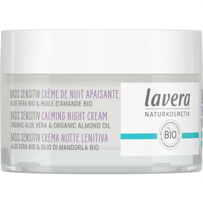 Lavera Basis Sensitiv Calming Night Cream 50 ml, bild 2
