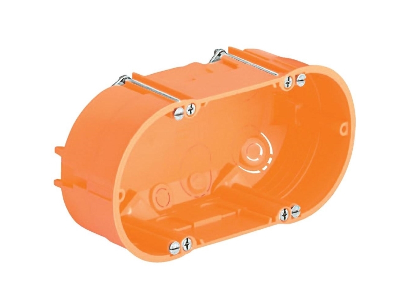 Kaiser Elektro 9062-02 Hulvæg--dobbelte-enheder-tilslutningsdåse (Ø x T) 68 mm x 47 mm 1 stk