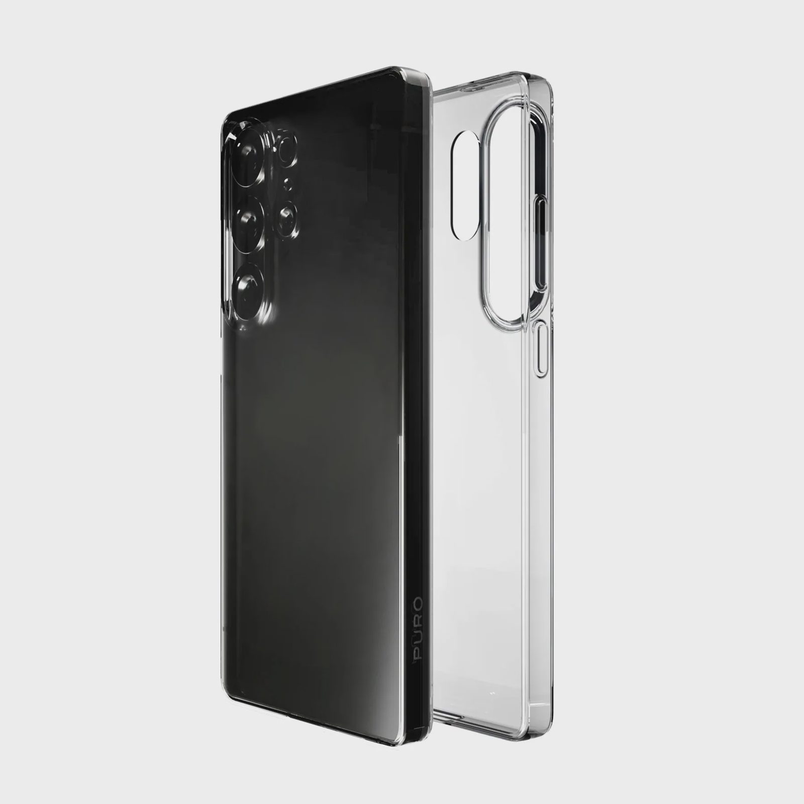 Puro Samsung Galaxy S25 Ultra 0.3 Nude skal, transparent, bild 5