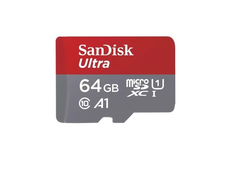 SanDisk Ultra microSDHC minneskort 64GB UHS-I 140MB/s Class 10, bild 2