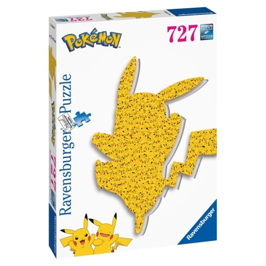 Ravensburger Pokemon Shaped Pikachu Pussel (727 Bitar)