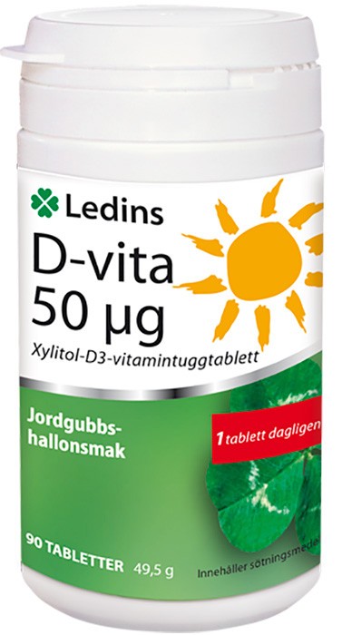Ledins D-vita 50 µg 90 tabletter