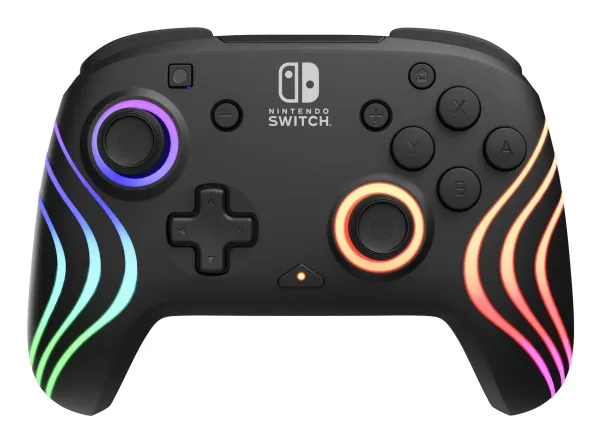 PDP Afterglow Wave trådlös Nintendo Switch-kontroll, svart