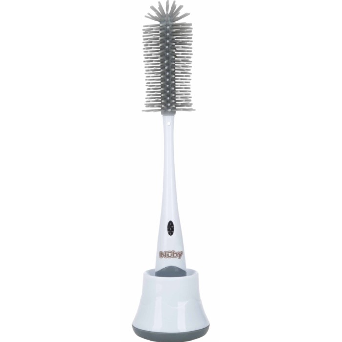 Nûby Silicone bottle brush with stand