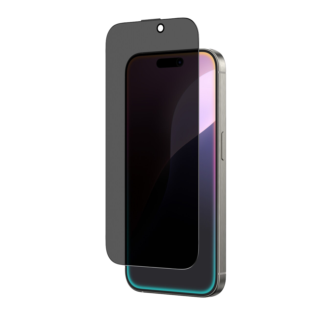 AmazingThing Titan Privacy Glass Insynsskyddande härdat glas för iPhone 16, bild 5
