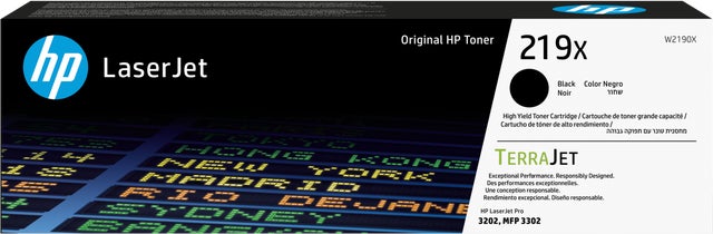 HP 219X Högavkastande Original LaserJet tonerkassett (Svart)