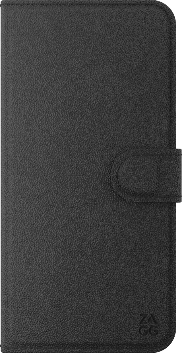 Zagg Samsung Galaxy S25 Edge plånboksfodral (svart)