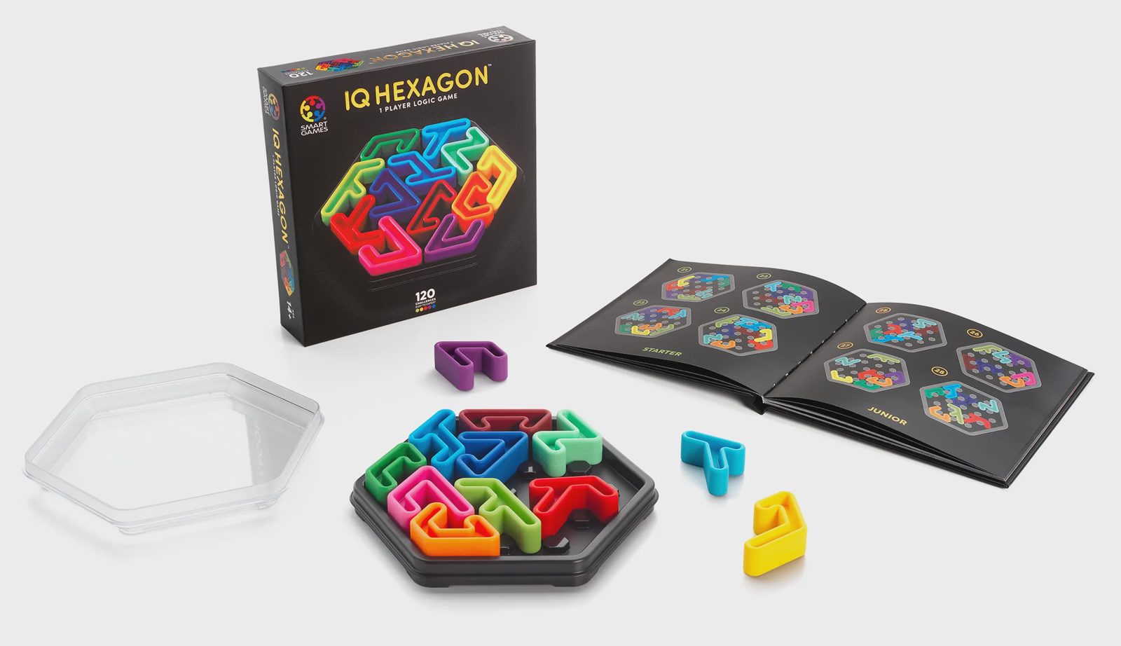 SmartGames: IQ Deluxe Hexagon, bild 4