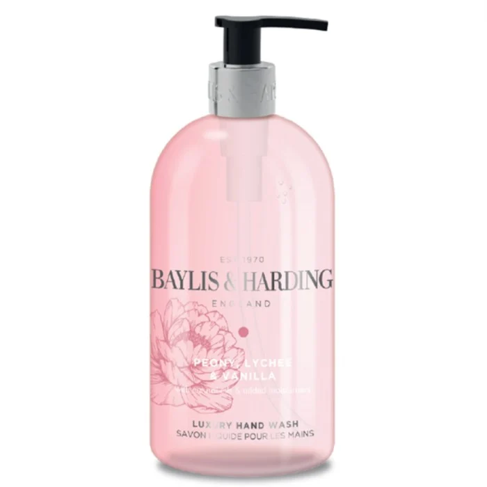 Baylis & Harding Signature Hand Wash Peony, Lychee & Vanilla 500 ml, bild 2