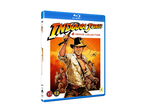 INDIANA JONES QUADRILOGY - THE COMPLETE ADVENTURES (1981, 1984, 1989, 2008) (Blu-Ray), bild 2