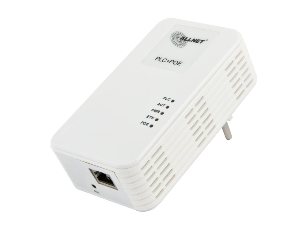 ALLNET Powerline ALL1681203 - Powerline-adapter 1GbE, HomePlug AV (HPAV) - vägginsticksbar