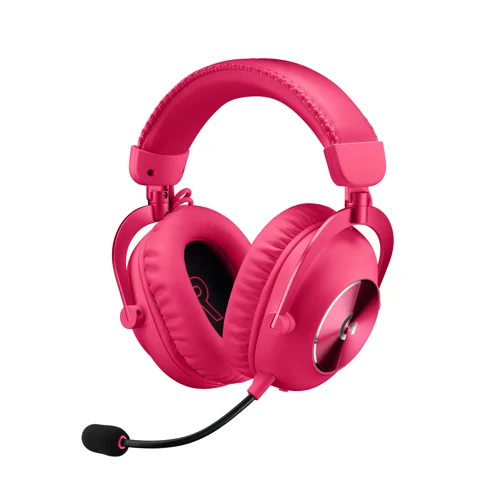 Logitech G Pro X 2 LIGHTSPEED trådlöst headset, rosa, bild 2