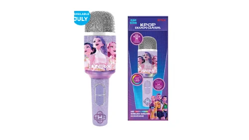 OTL - K-POP Wireless Karaoke Microphone LED Light Up, bild 3