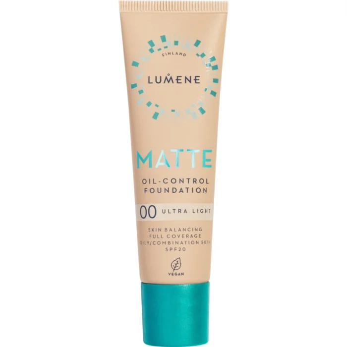 Lumene Matte Oil-Control Foundation SPF20 00 Ultra Light 00 Ultra Light