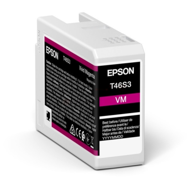 Epson T46S3 UltraChrome Pro 10 Klar Magenta, 25ml