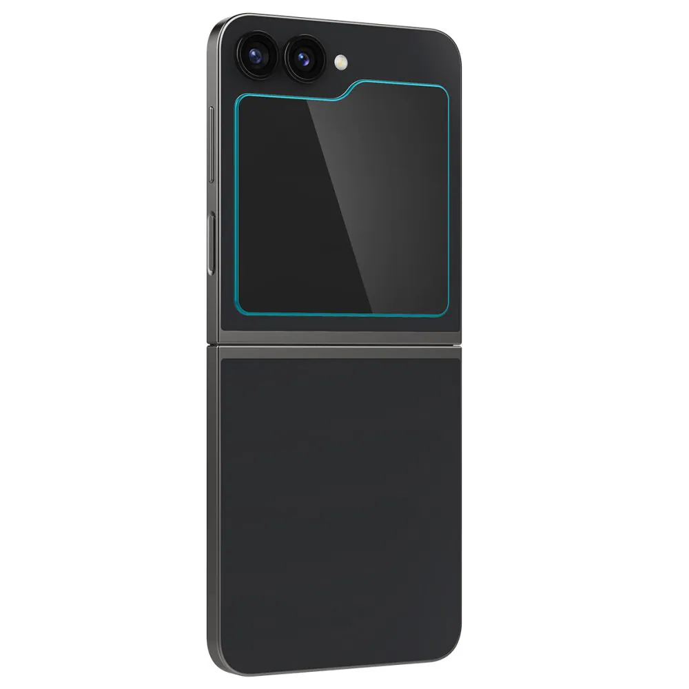 Spigen Glas.tR EZ Fit härdat glas för Samsung Galaxy Z Flip 6 - 2 st., bild 2