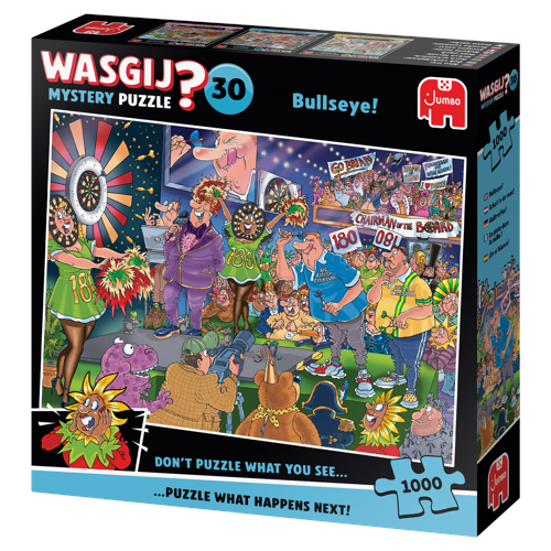 Wasgij? Mystery #30 - Bullseye! 1000 Bitar