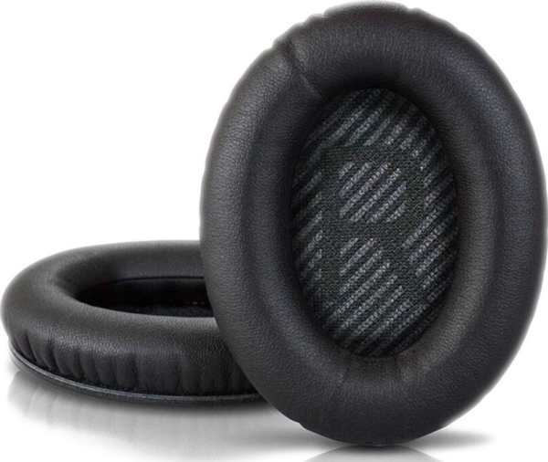 Mozos öronkuddar till Bose QC2/QC15/QC25/QC35/AE2, svarta