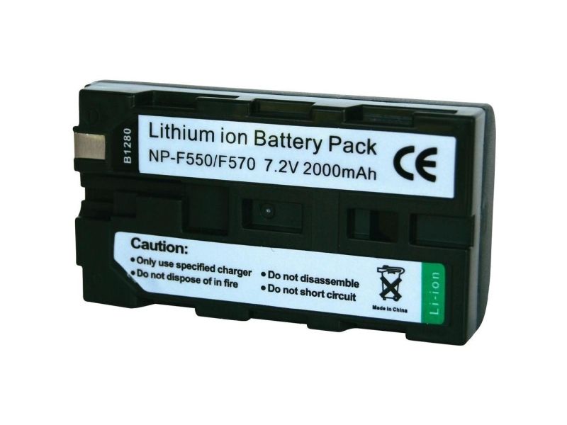 Conrad 250467, 2000 mAh, 7,2 V, litiumjon (Li-Ion)