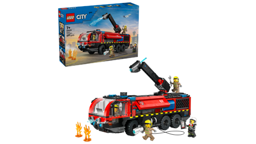 LEGO City Flygplatsbrandbil 60499, bild 3