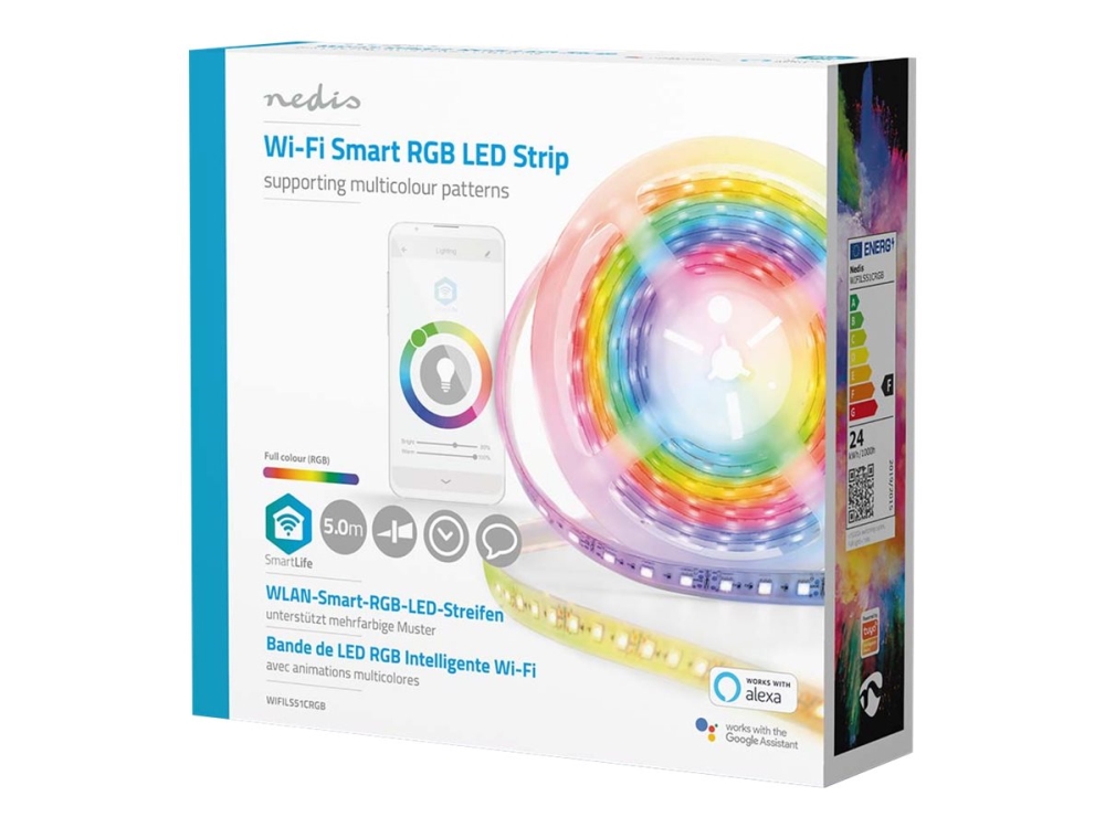 Nedis WiFi RGB Smart LED remsa