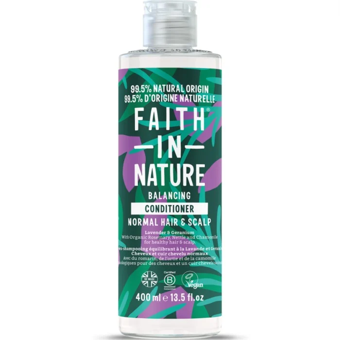 Faith in Nature Conditioner Lavender & Geranium 400 ml, bild 2