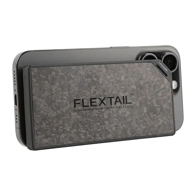 Flextail Zero Power 10 000 mAh powerbank (svart), bild 2