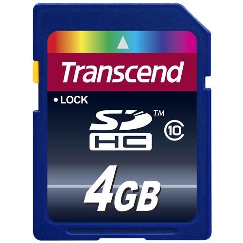 Secure Digital SDHC 4 GB Transcend, Class 10, bild 3