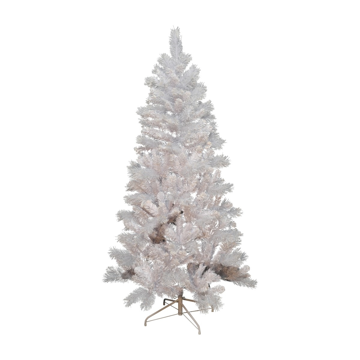 Kulz Antarctica Julgran 180 cm med Glitter, vit