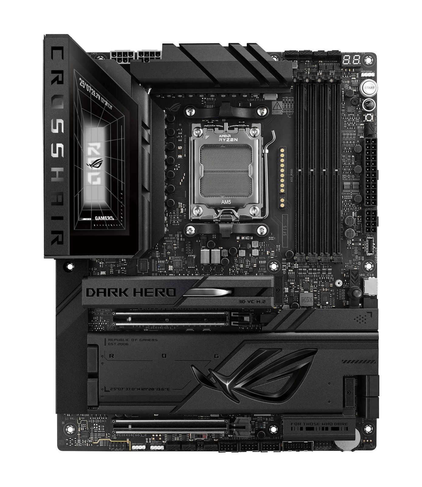 ASUS ROG Crosshair X870E Dark Hero, bild 4