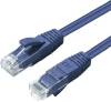 Nätverkskabel MicroConnect oskärmad U/UTP Cat.6a, RJ45, 500MHz, LSZH, 10 meter - Blå