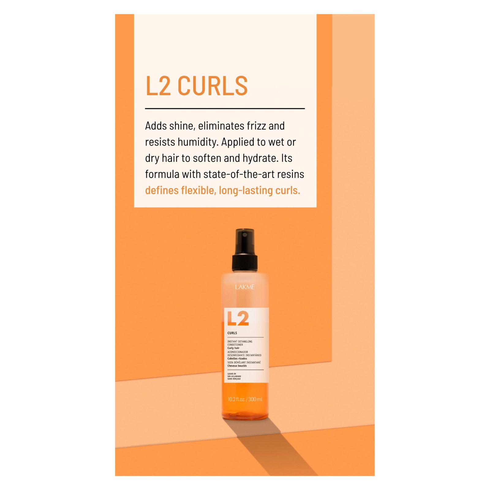 Lakme L2 Curls 300 ml, bild 2