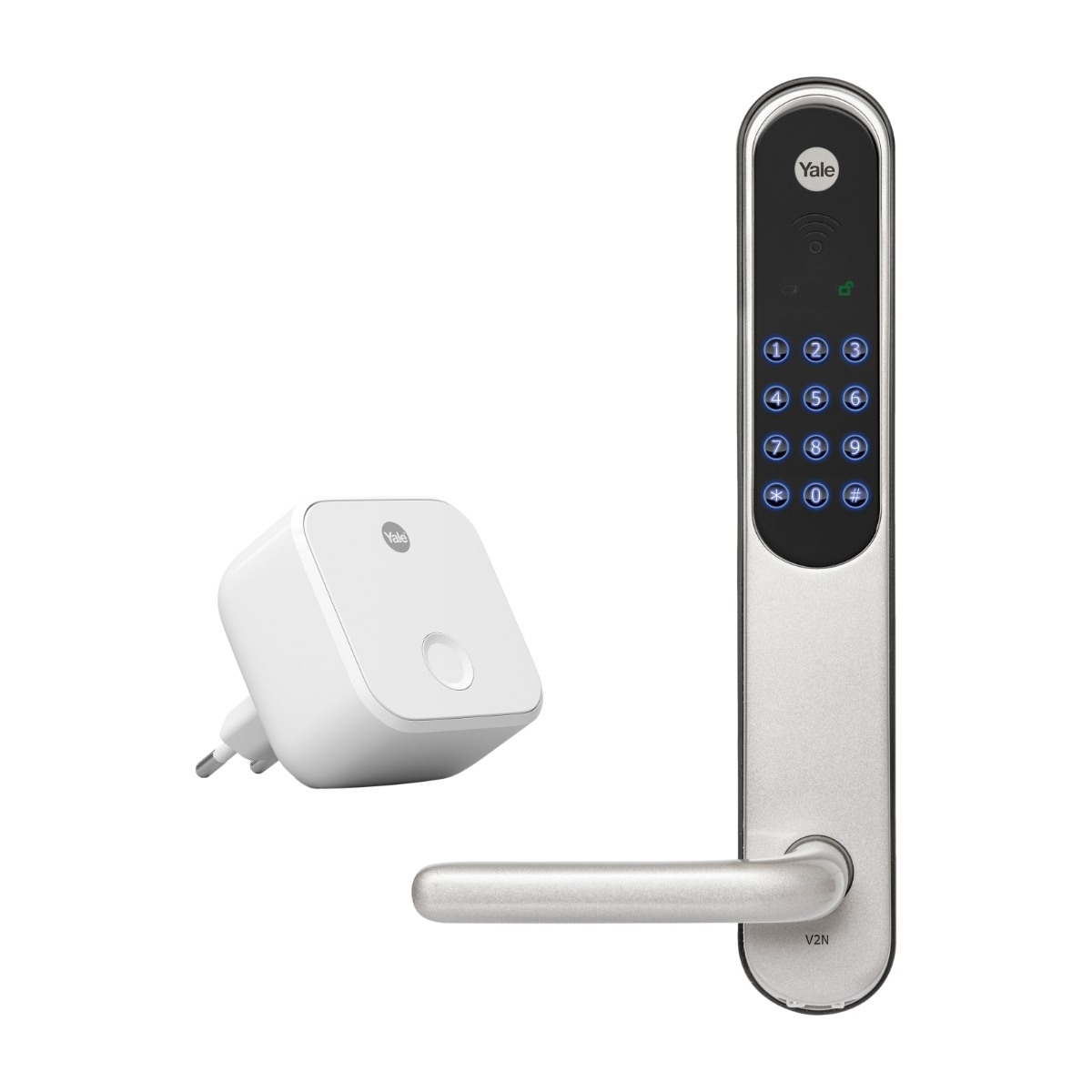 Yale Doorman Classic All Inclusive Smart Dörrlås, silver