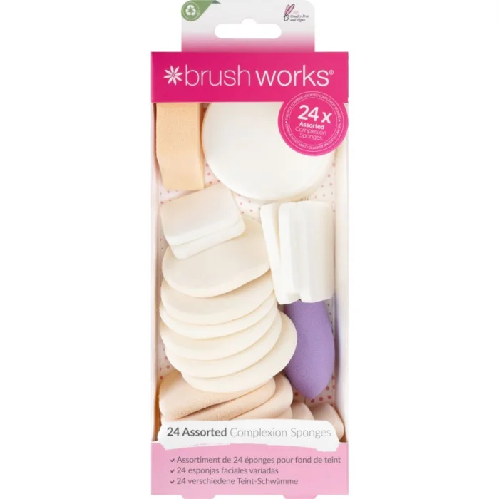 Brushworks Assorted Makeup Sponges 1 set, bild 3