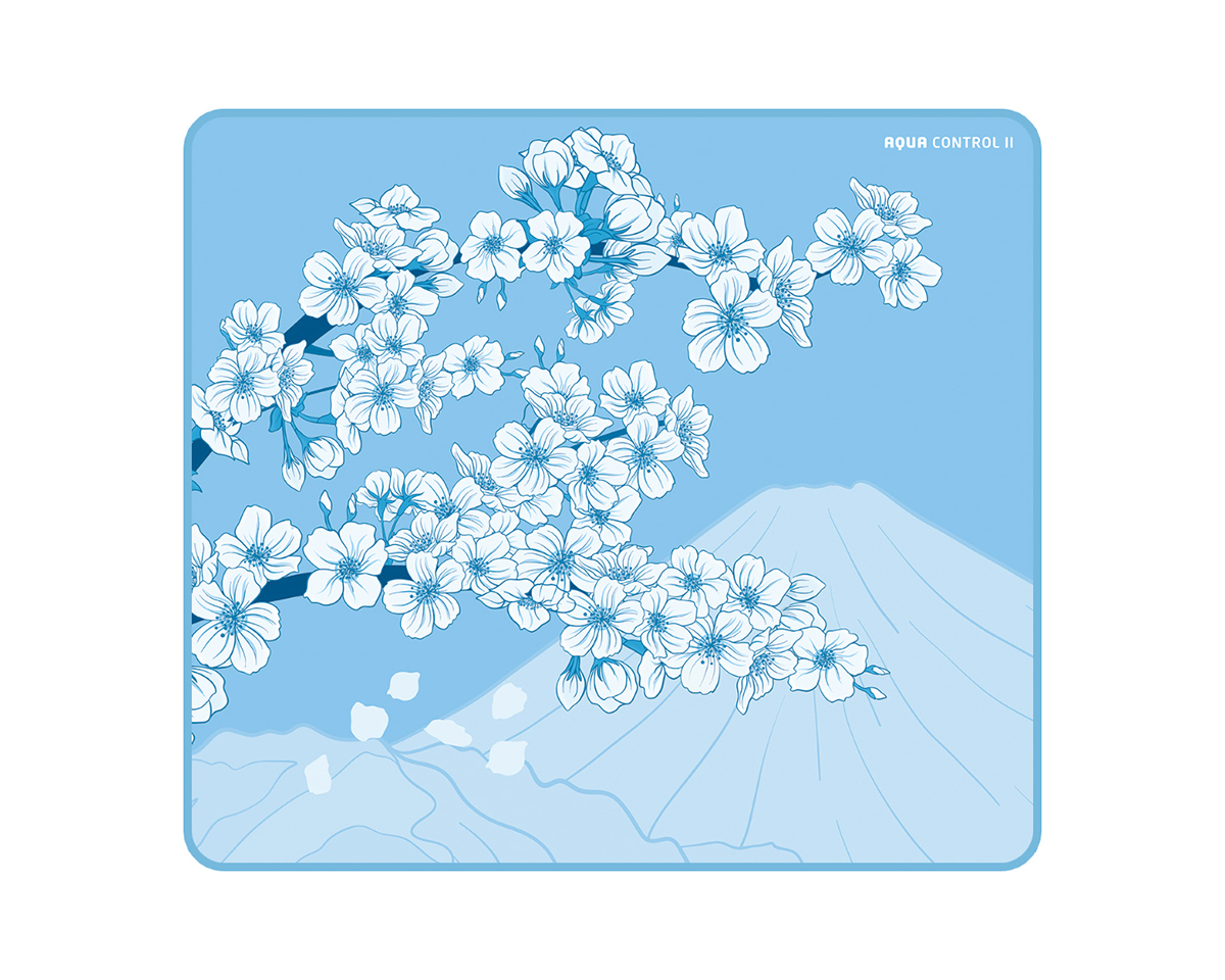 X-raypad Aqua Control II Musmatta - Sakura Blue - XL, bild 2